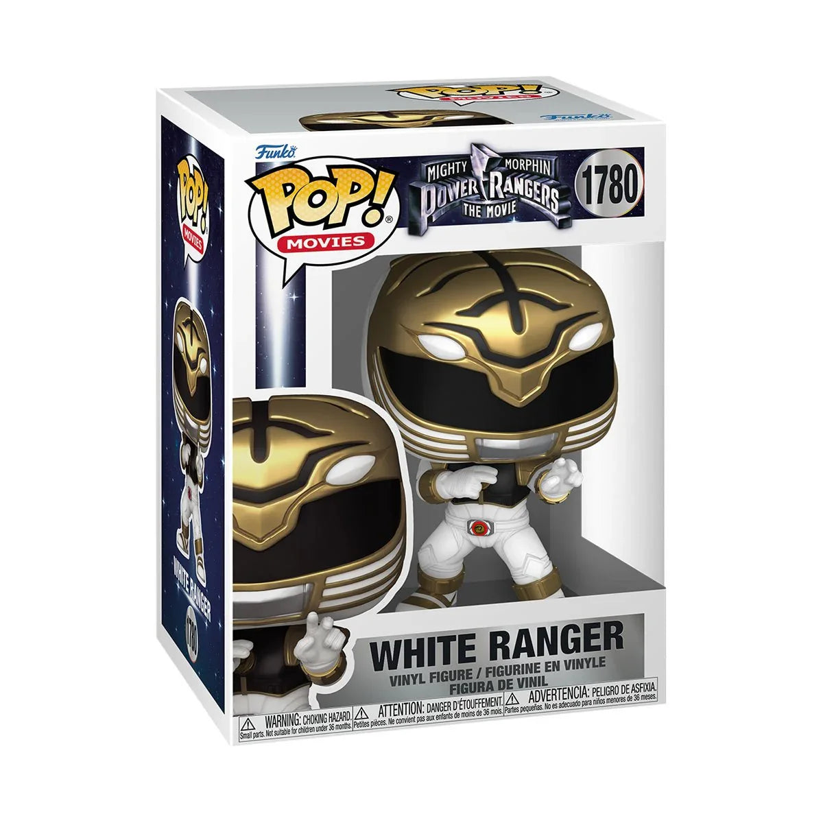 [Pre-Order] Pop! Movies: Mighty Morphin Power Rangers - White Ranger