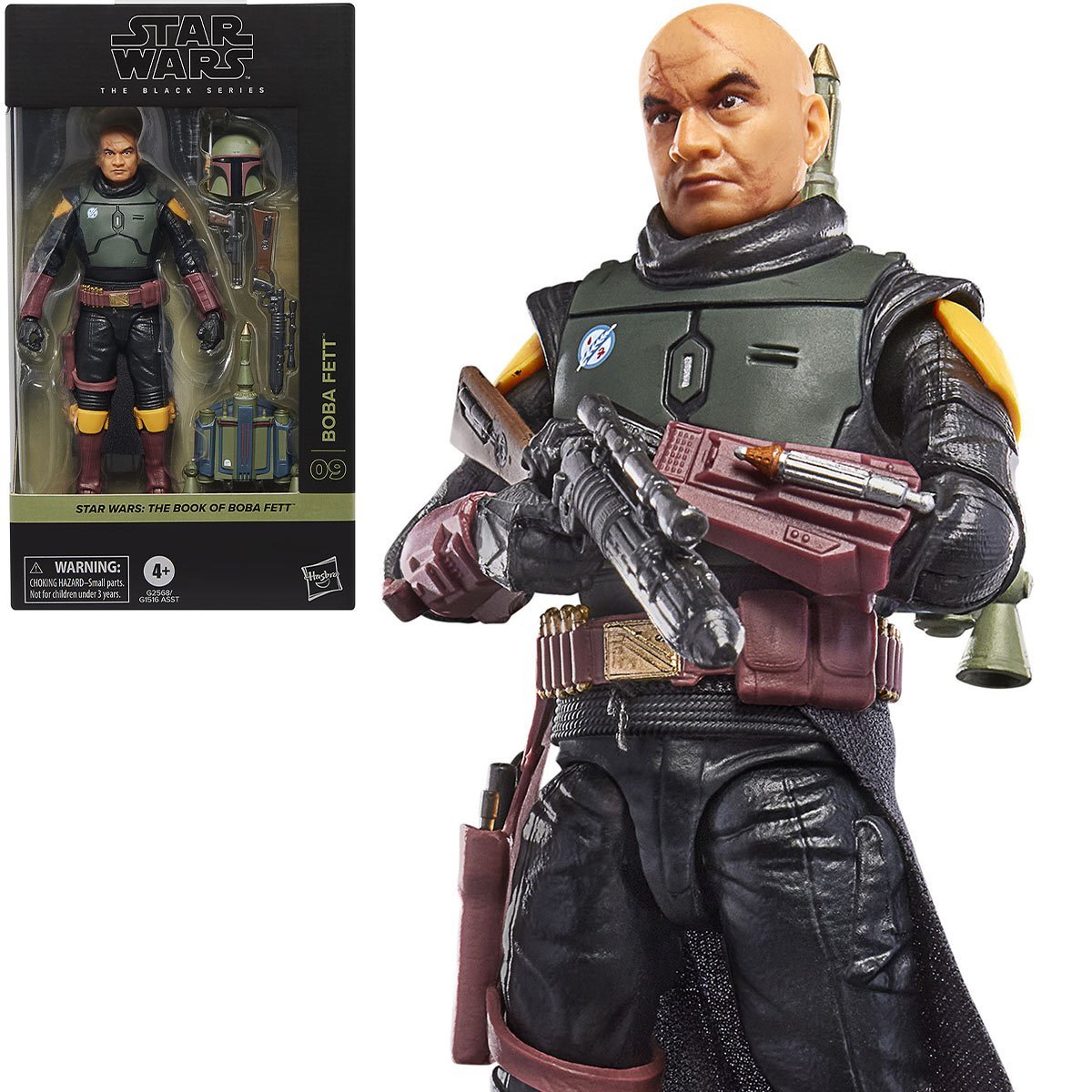 Star Wars The Black Series Boba Fett (The Book of Boba Fett) 6-Inch Action Figure