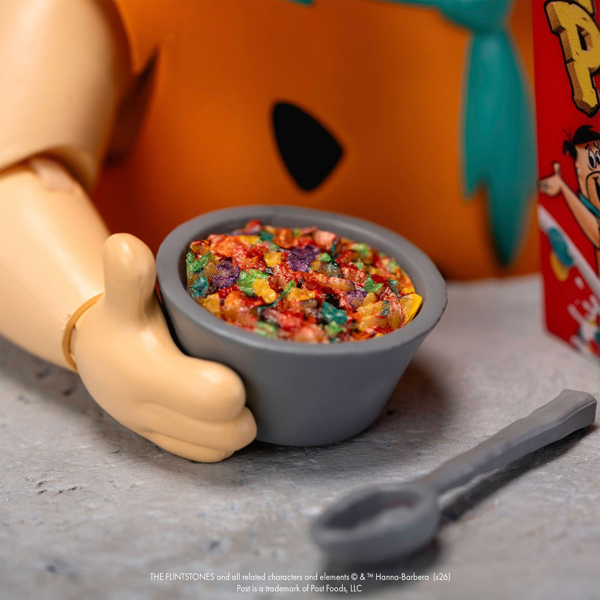 Fruity Pebbles Fred Flintstone 1:12 Action Figure