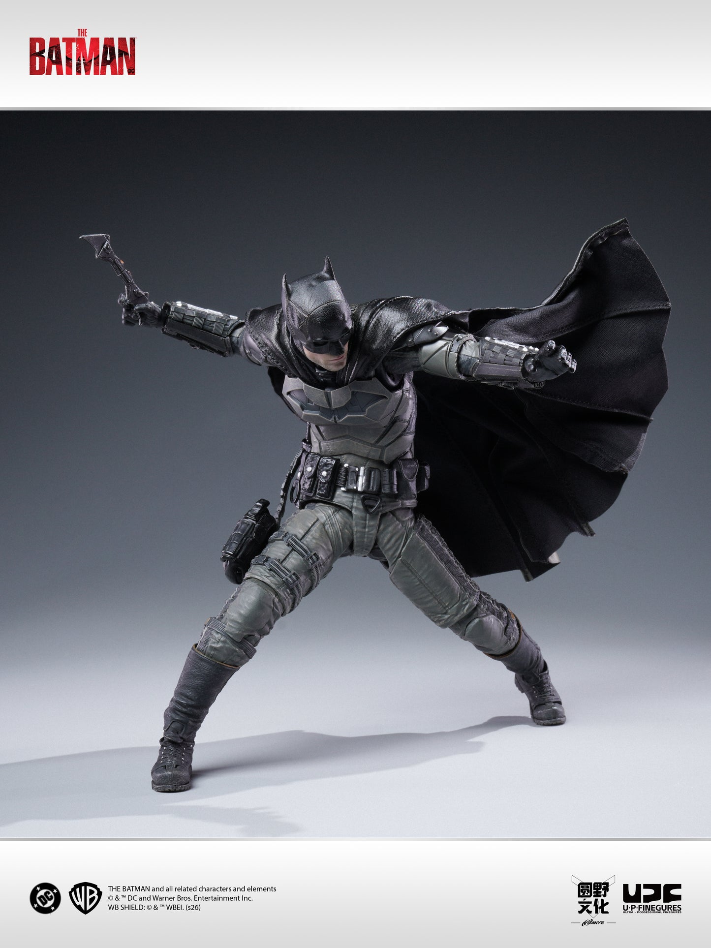 The Batman (2022) Batman 1/12 Action Figure