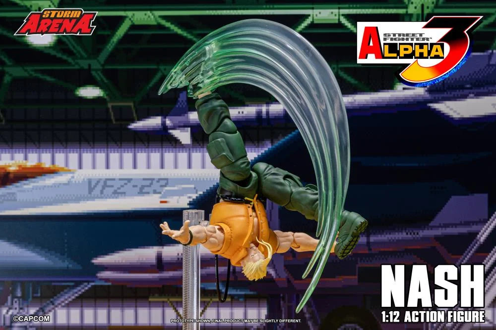 Street Fighter Alpha 3 Storm Arena Nash 1/12 Scale Action Figure
