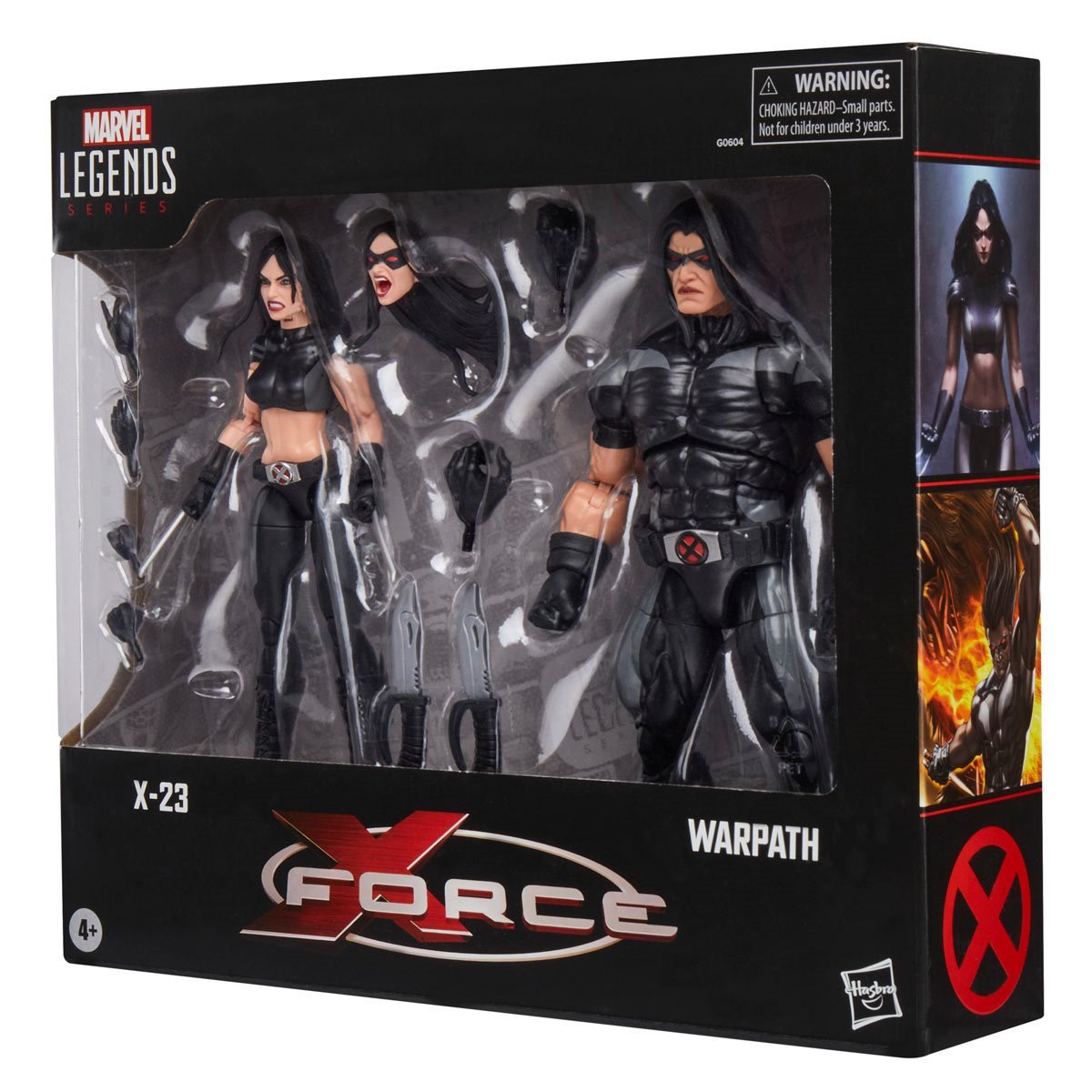 Marvel Legends Series X-23 & Warpath X-Force 6-Inch Scale Action Figures 2 Pack