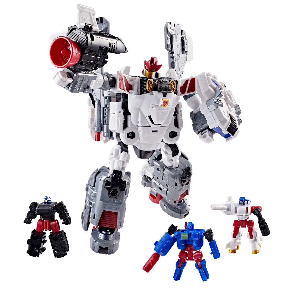Transformers Generations Age of the Primes Commander Jetfire with Requiem Blaster Action Figure