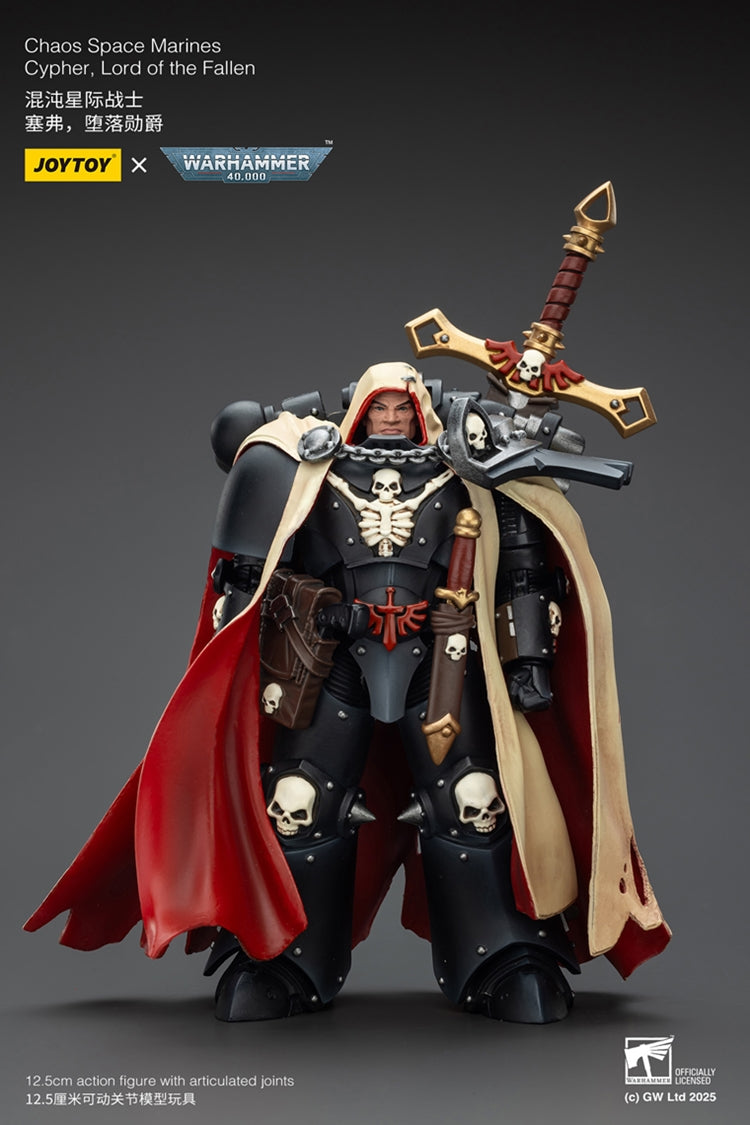 Warhammer 40,000 Space Marines Cypher Lord of the Fallen 1:18 Scale Action Figure