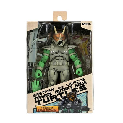 Teenage Mutant Ninja Turtles Mirage Comics Shock Commando Triceraton 7-Inch Scale Action Figure