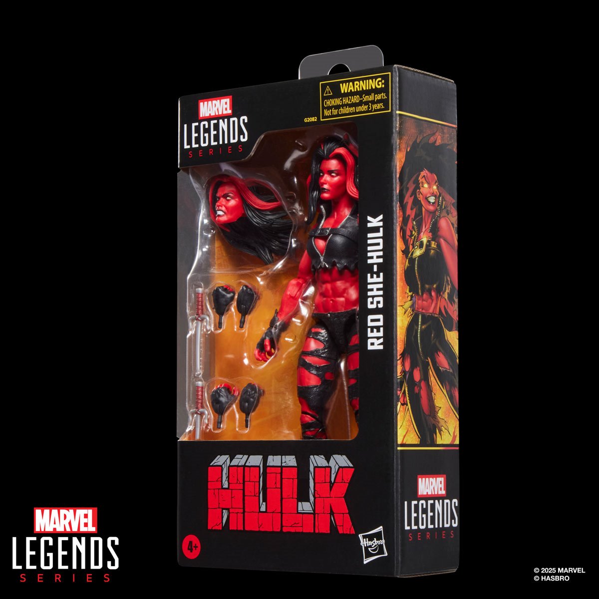 Marvel Legends Series Red She-Hulk 6-Inch Action Figure