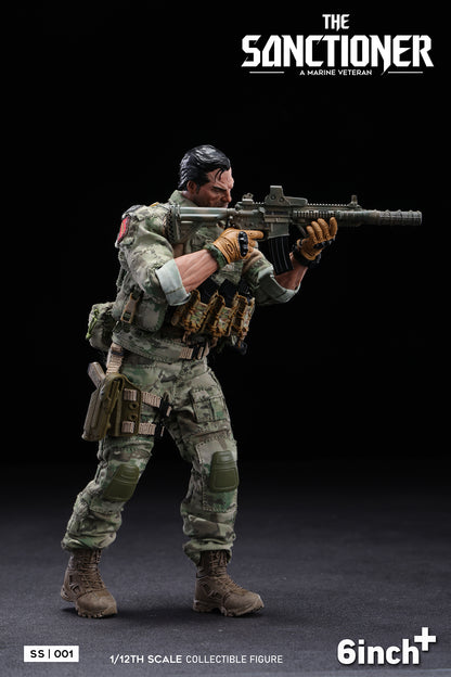 6Inch+ The Sanctioner SS001 1/12 Action Figure