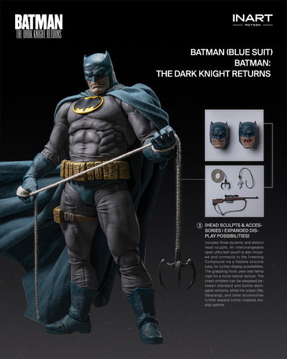 INART Batman: The Dark Knight Returns - Batman (Blue Suit) 1/12 Action Figure