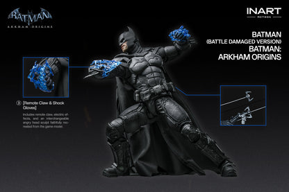 INART Arkham Origins Batman (Battle Damaged Version) 1/12 Action Figure