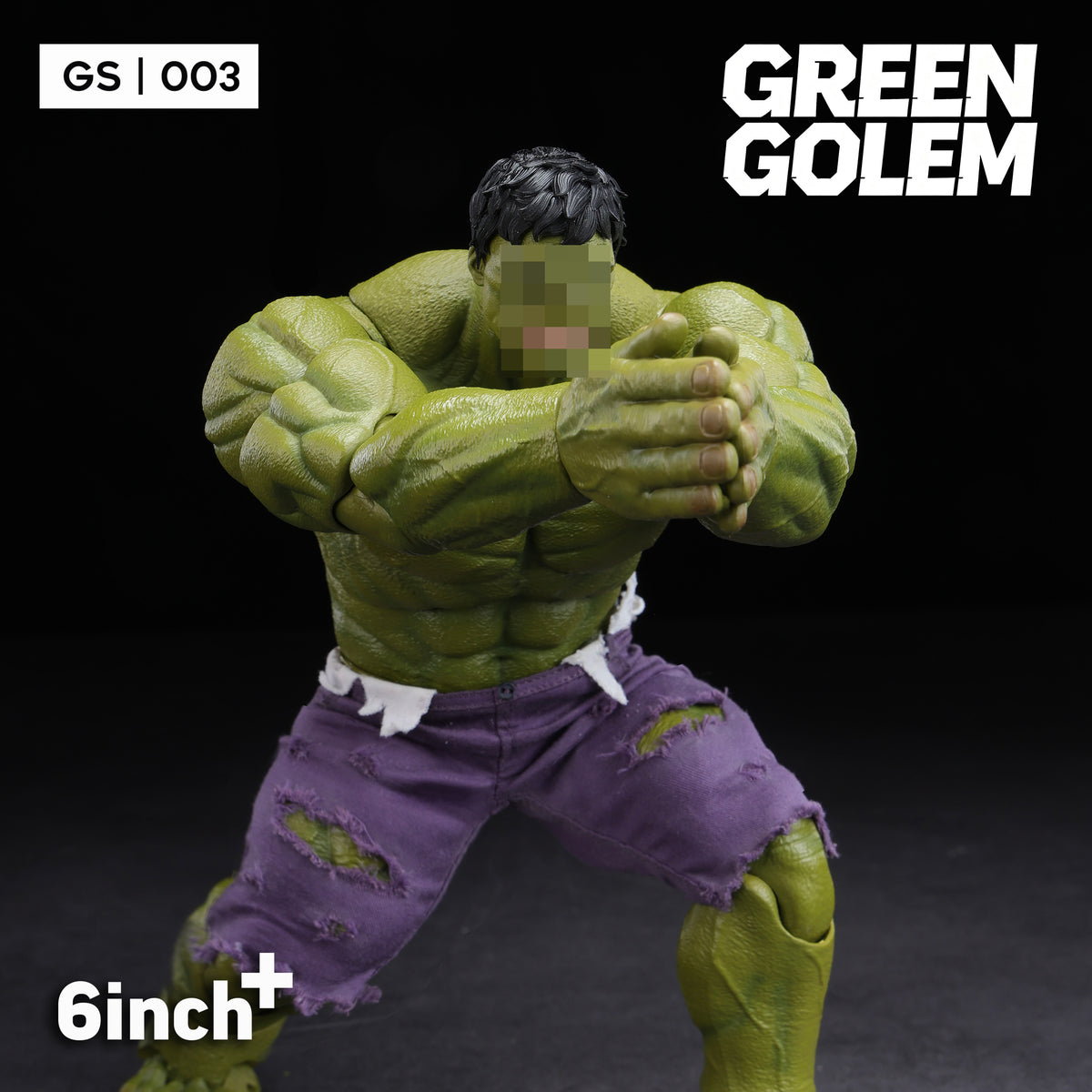 6Inch+ Green Golem GS003 1/12 Action Figure
