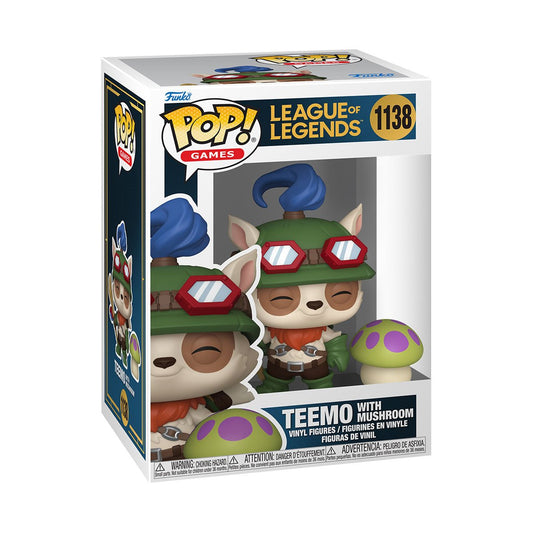 [Pre-Order] Pop! Games: League of Legends Teemo with Mushroom