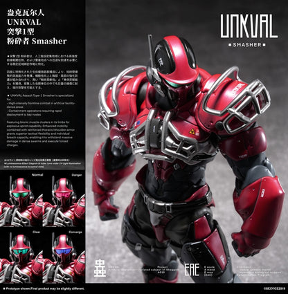 Vermin Series: Unkval Assault Type-1 Smasher 1/12 Scale Action Figure