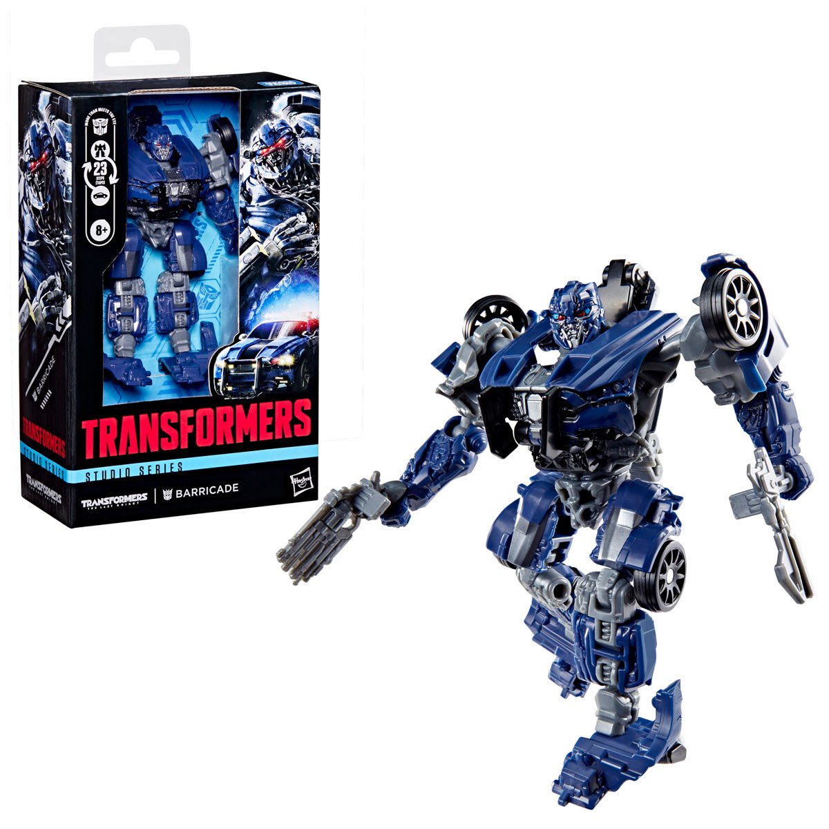 Transformers Studio Series Deluxe Class Transformers: Age of Extinction Barricade Action Figure