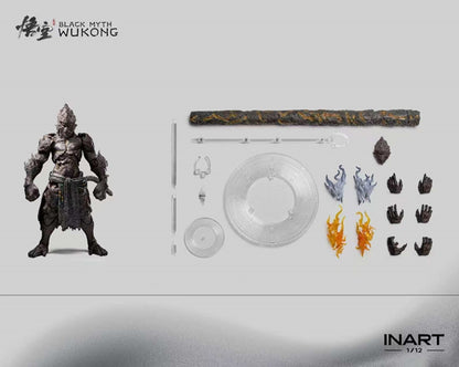 Black Myth: Wukong InArt The Destined One in Bronze Armor (Premium Ver.) 1/12 Scale Action Figure