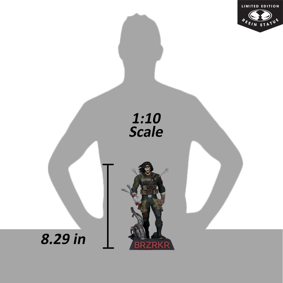 BRZRKR B 1:10 Scale Resin Statue