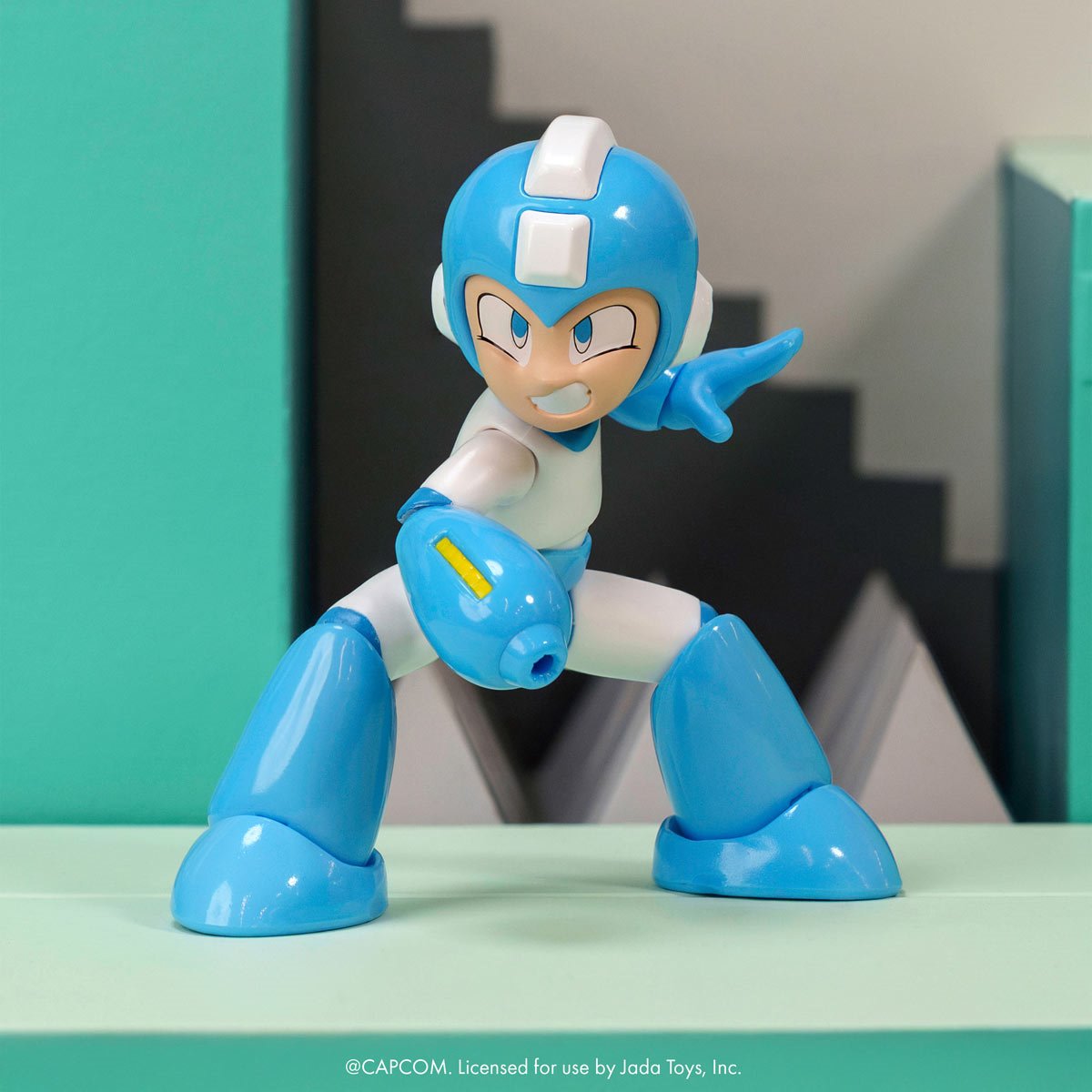 Mega Man Wave 4 Mega Man Gemini Laser 1:12 Scale Action Figure