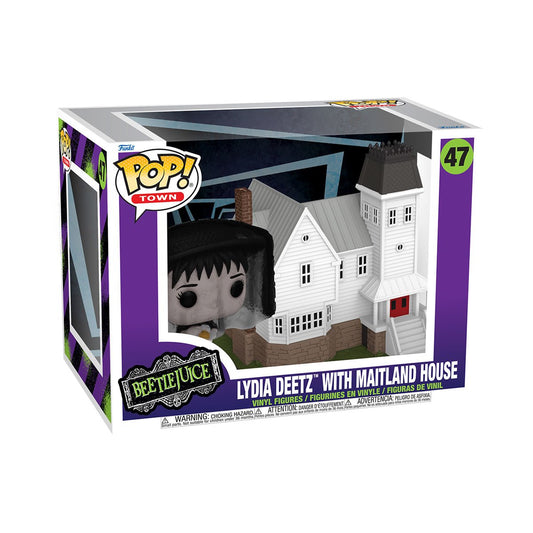 [Pre-Order] Pop! Town: Beetlejuice Lydia Deetz with Maitland House
