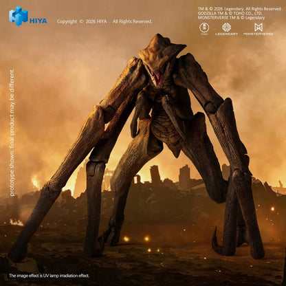 Godzilla King of the Monsters Super Articulated Muto Exquisite Basic Series Non Scale Action Figure