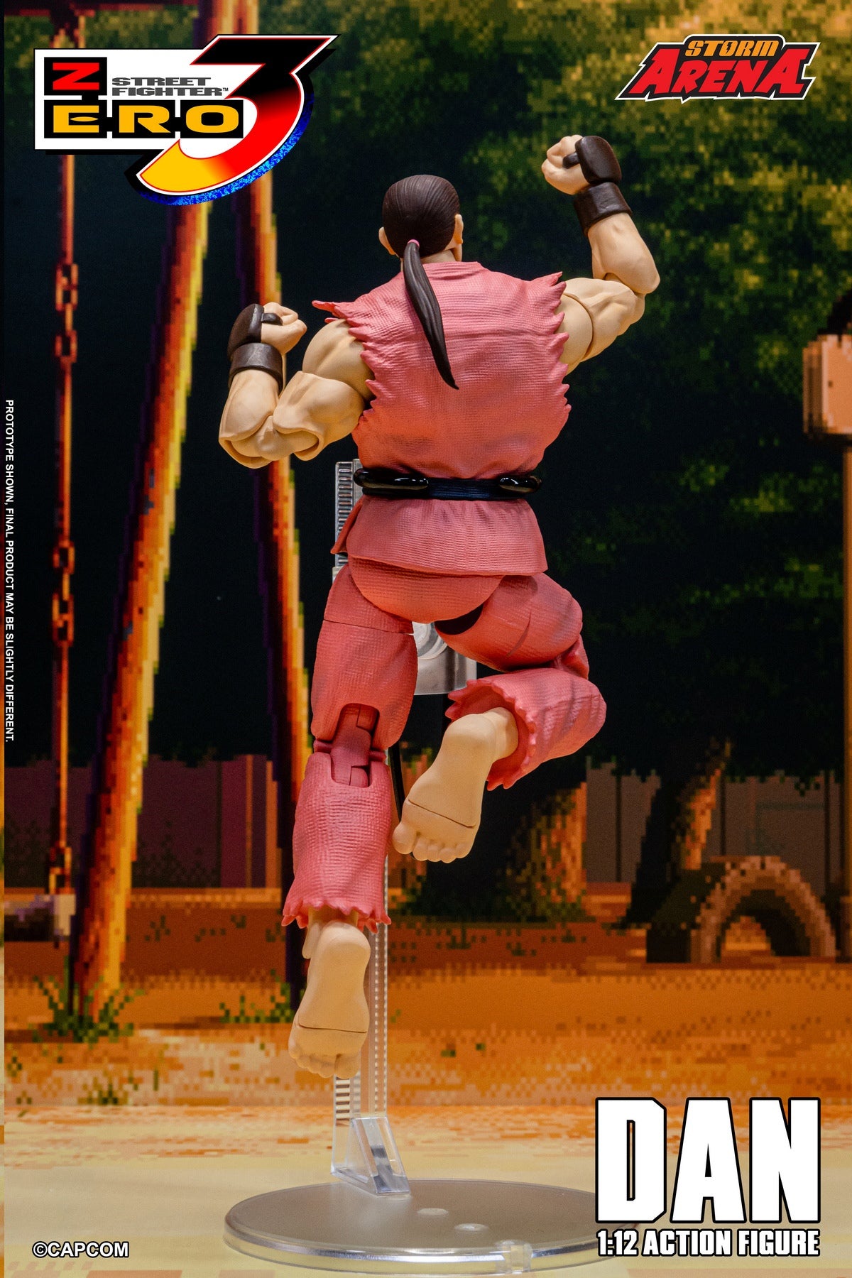 Street Fighter Alpha 3 Storm Arena Dan 1/12 Scale Action Figure