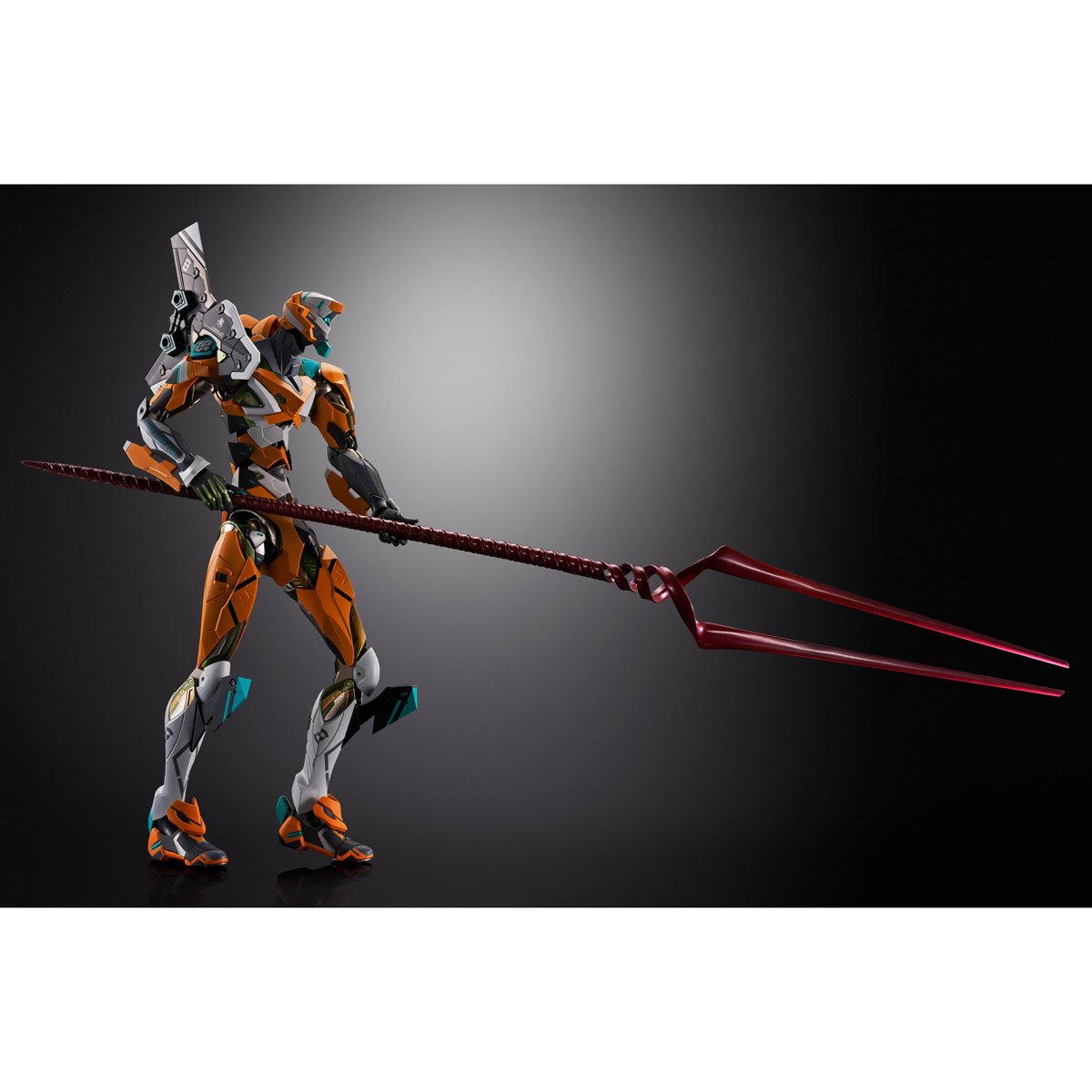 Evangelion Test Type-01 30th Anniversary with Spear Gaius Metal Build Action Figure