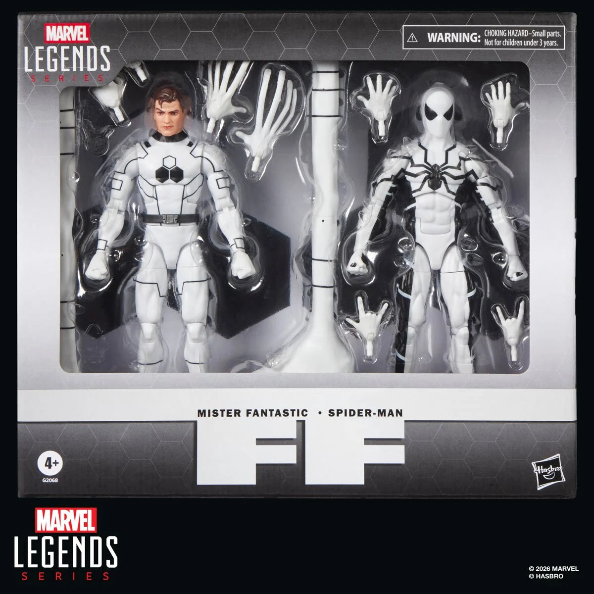Marvel Legends Series Future Foundation Spider-Man & Mister Fantastic 6-Inch Action Figures 2-Pack