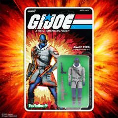 [Pre-Order] G.I. Joe Arctic Snake Eyes (Movie) 3 3/4-Inch ReAction+ Figure