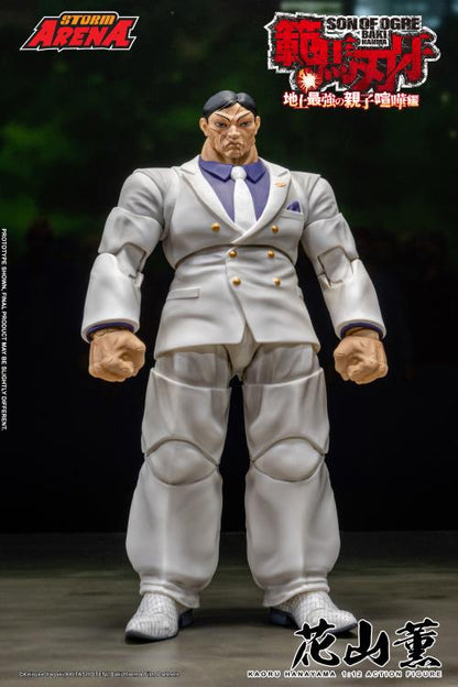 Baki Hanma: Son of Ogre Storm Arena Kaoru Hanayama 1/12 Scale Action Figure