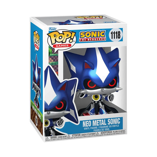 [Pre-Order] Pop! Games: Sonic the Hedgehog - Neo Metal Sonic Metallic