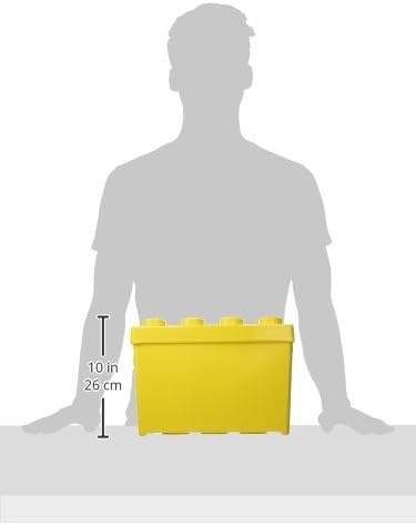 LEGO Classic Large Creative Brick Box 10698 Building Toy Set, Toy Storage Solution for Home or Classrooms, Interactive Building Toy for Kids, Boys, and Girls