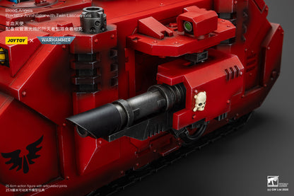 Warhammer 40,000 Blood Angels Predator Annihilator with Twin Lascannons 1:18 Scale Action Figure