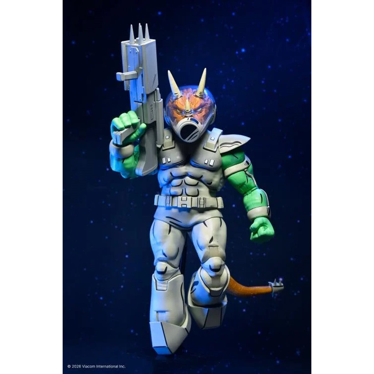 Teenage Mutant Ninja Turtles Mirage Comics Shock Commando Triceraton 7-Inch Scale Action Figure