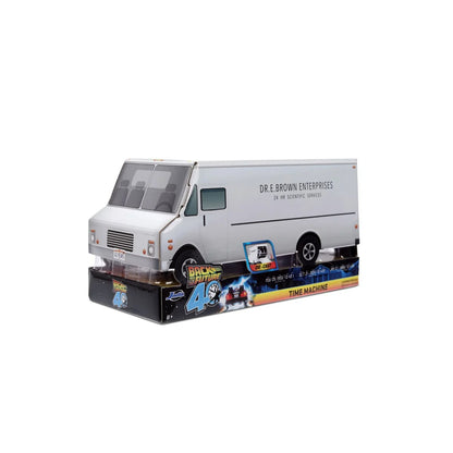 Hollywood Rides Back to the Future Time Machine 40th Anniversary 1:32 Scale Die-Cast Metal Vehicle