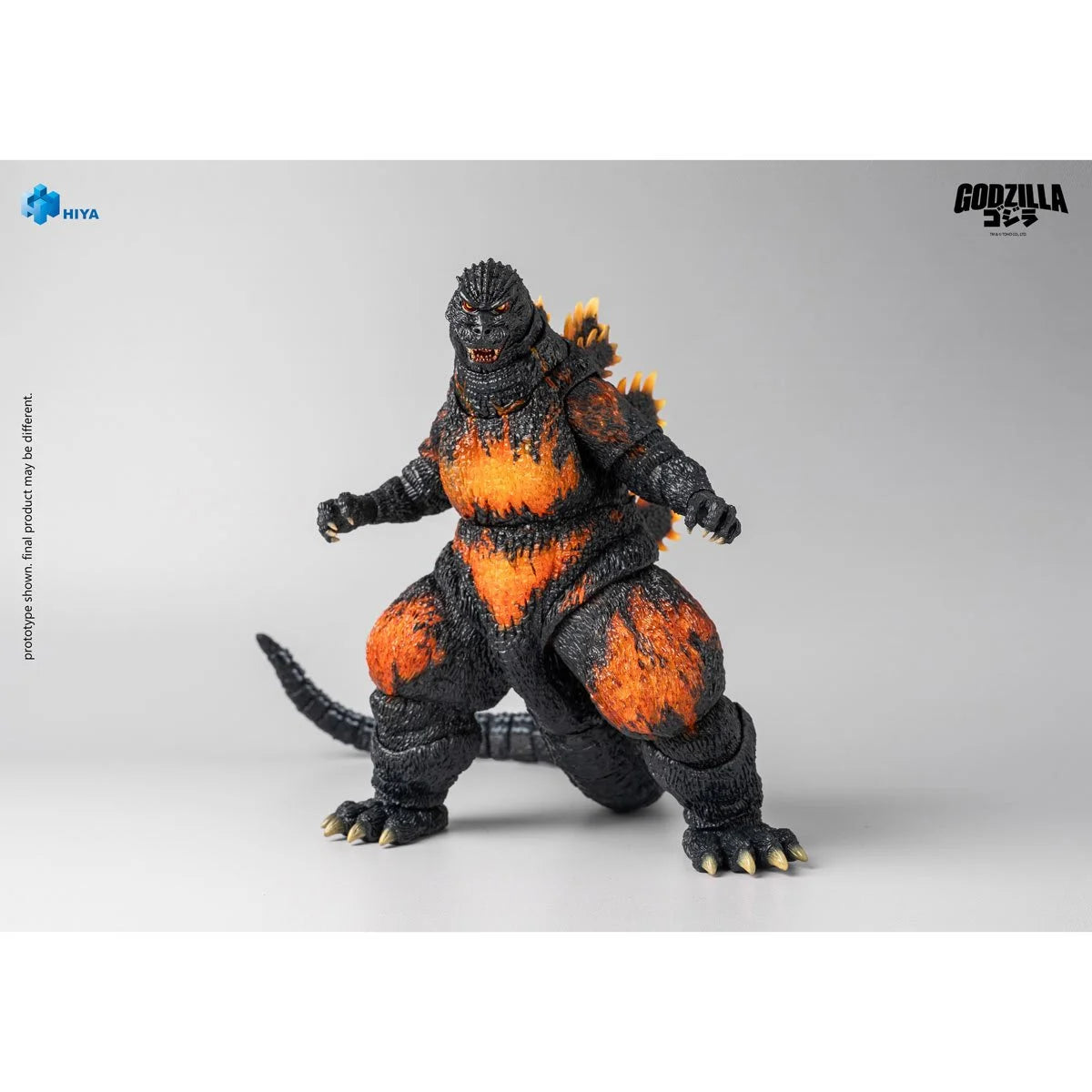 Godzilla vs. Destroyah 1995 Burning Godzilla Exquisite Basic Series None Scale 7-Inch Action Figure