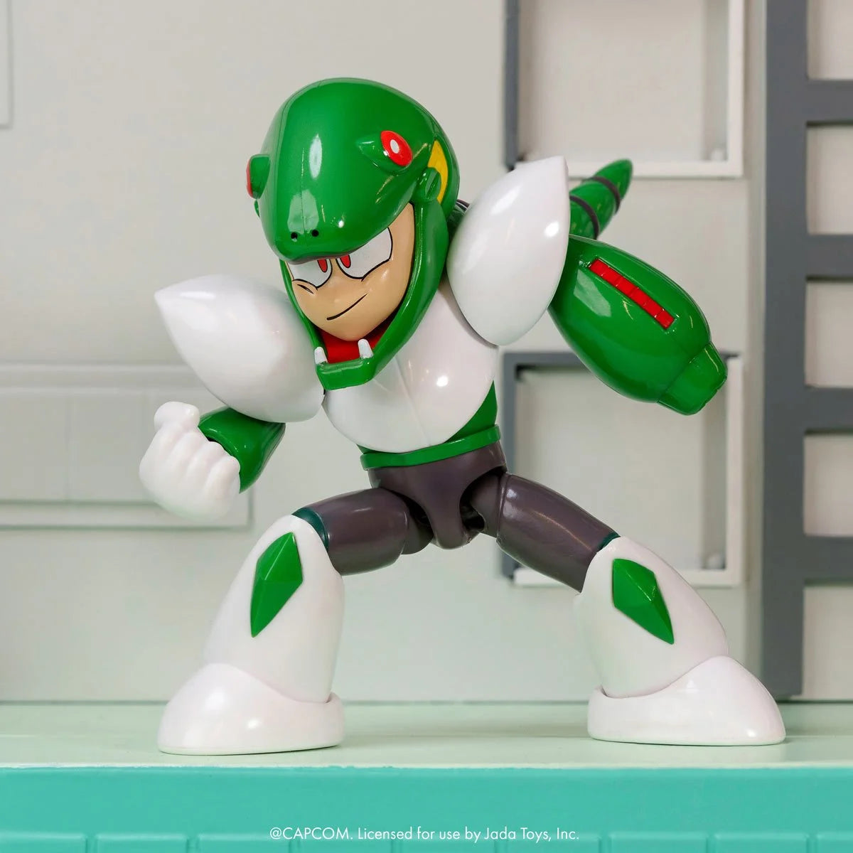 Mega Man Wave 4 Snake Man 1:12 Scale Action Figure