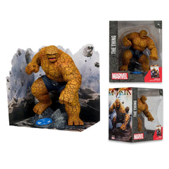 Marvel Wave 4 The Thing Fantastic Four #642 1:10 Scale Posed Figure with Scene