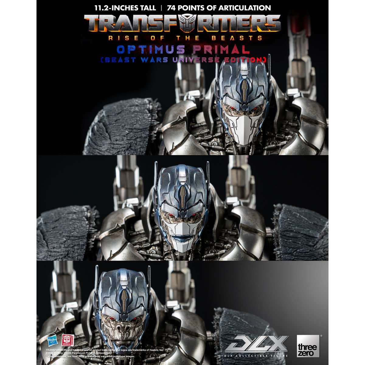 Transformers: Rise of the Beasts Optimus Primal Beast Wars Universe Edition DLX Action Figure