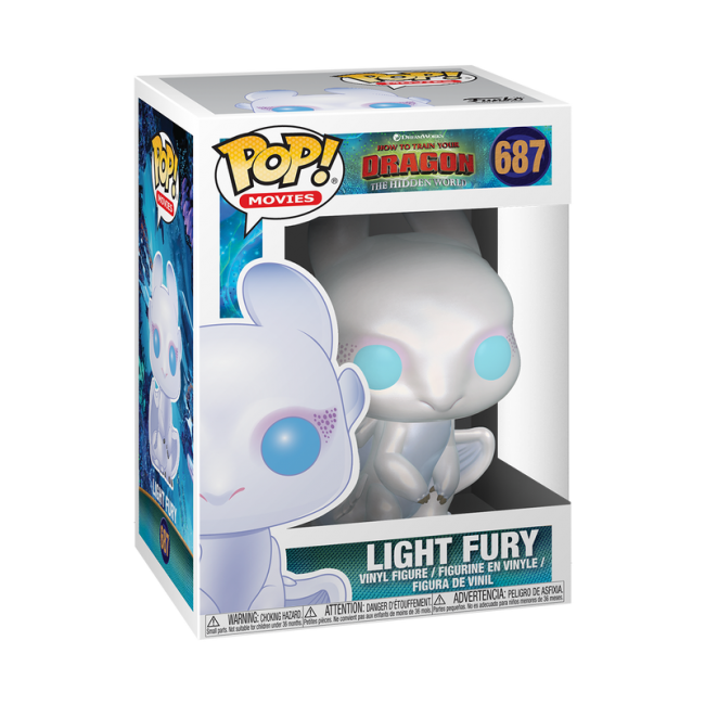Pop! Movies: How to Train Your Dragon 3: Light Fury