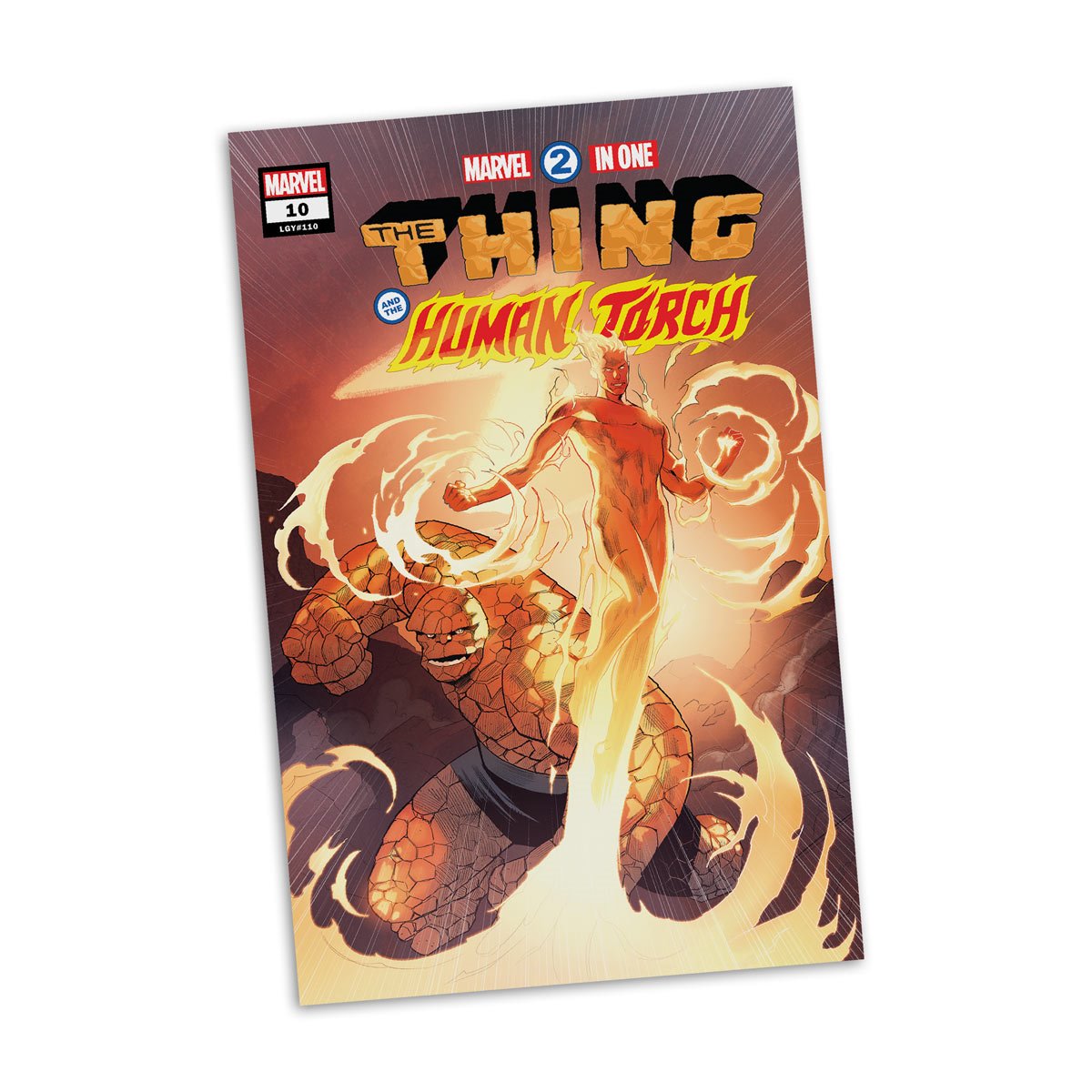 Marvel Comics The Human Torch (The Thing and the Human Torch #10) 1/6 Scale Figure