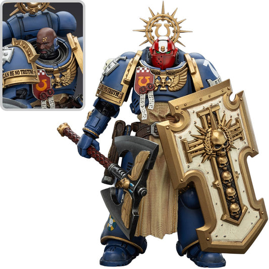 Warhammer 40,000 Ultramarines Metaurus with Power Axe, Stormshield and Plasma Pistol 1:18 Scale Action Figure