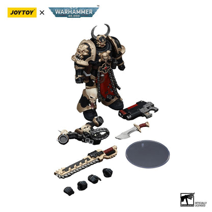 Warhammer 40,000 Chaos Space Marines Black Legion Chosen Chainsword 1:18 Scale Action Figure