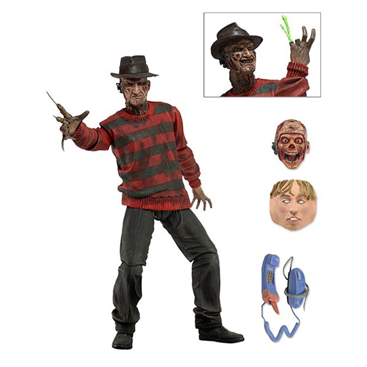 Nightmare on Elm Street Ultimate Freddy 30th Anniversary 7-Inch Action Figure