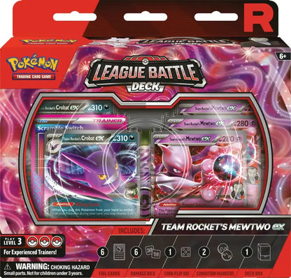 Pokémon TCG: Team Rocket's Mewtwo ex League Battle Deck
