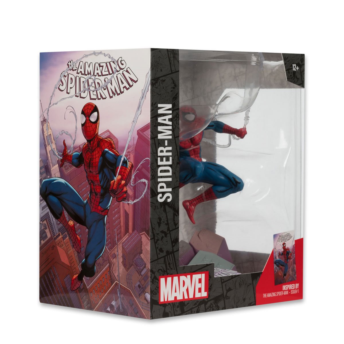 Marvel Wave 4 The Amazing Spider-Man #1 1:10 Scale Posed Figure with Scene