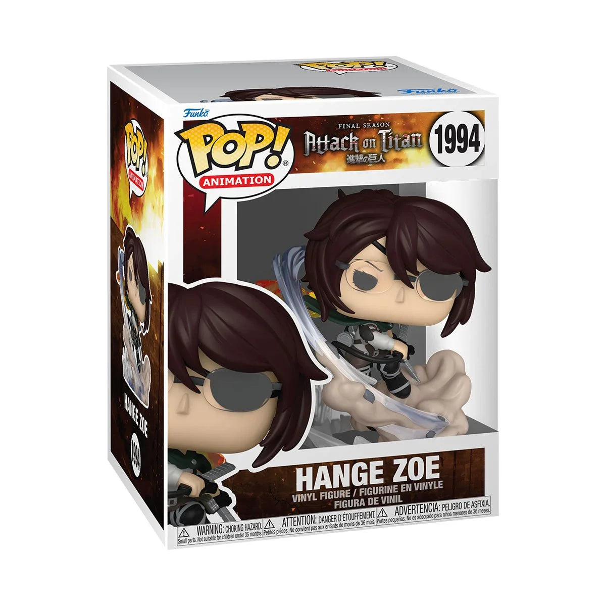 Pop! Animation: Attack on Titan - Hange Zoe Premium