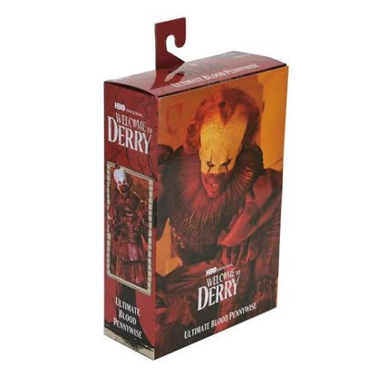 IT: Welcome to Derry Ultimate Blood Pennywise 7-Inch Scale Action Figure