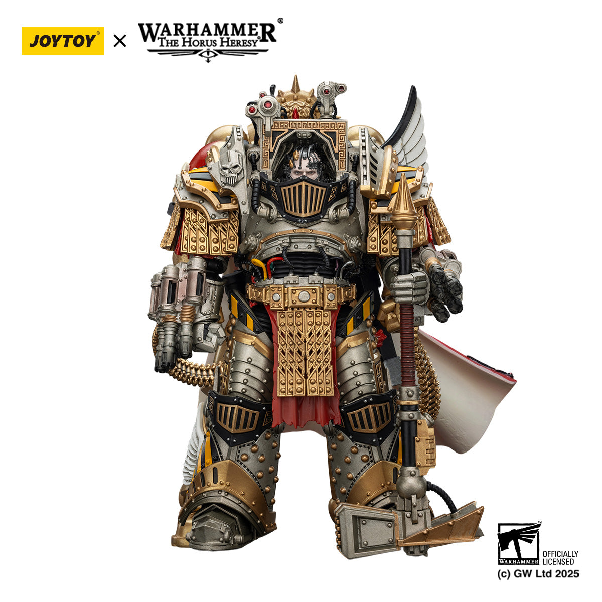 Warhammer The Horus Heresy Iron WarriorsPerturabo, Primarch of the lVth Legion 1:18 Scale Action Figure