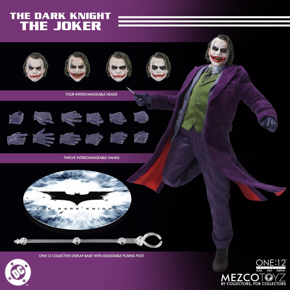 The Dark Knight Joker One:12 Collective Action Figure