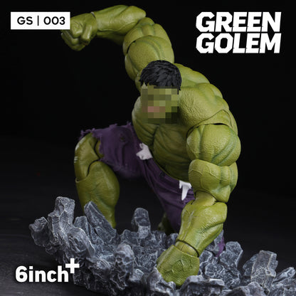 6Inch+ Green Golem GS003 1/12 Action Figure