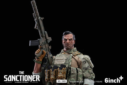 6Inch+ The Sanctioner SS001 1/12 Action Figure