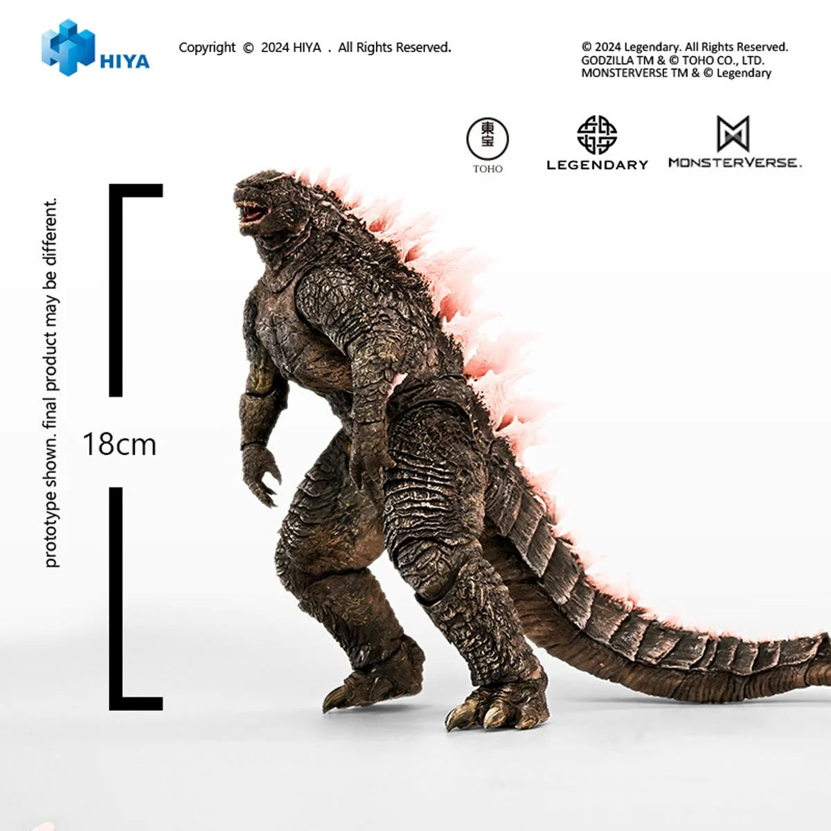 Godzilla x Kong: The New Empire Godzilla Evolved Exquisite Basic Action Figure